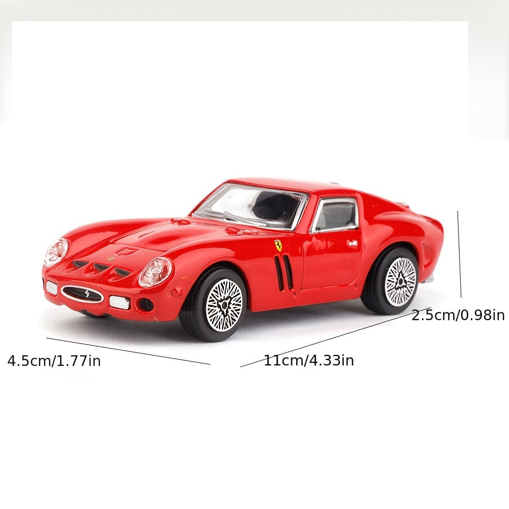 BURAGO 1:43 Ferrari 250 GTO Alloy Model - Simulation Car Toy Gift