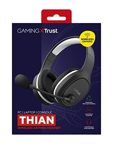 Trust GXT 391 Thian - PS5/PC Wireless Headset, USB Dongle, Mic