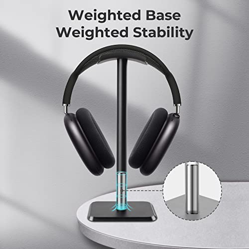 Alyvisun Headset Stand - Heavy Base, Fits All Gaming Headsets