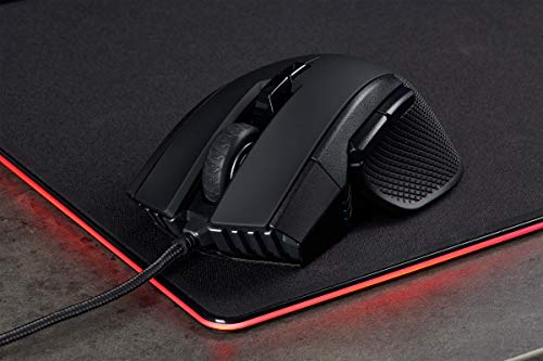 CORSAIR Ironclaw RGB Gaming Mouse, 18K DPI, 7 Buttons, Black