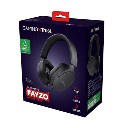 Trust GXT 489 Fayzo - PC/PS5/Xbox Headset, 3.5mm, Eco-Friendly