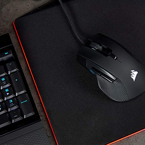 CORSAIR Ironclaw RGB Gaming Mouse, 18K DPI, 7 Buttons, Black