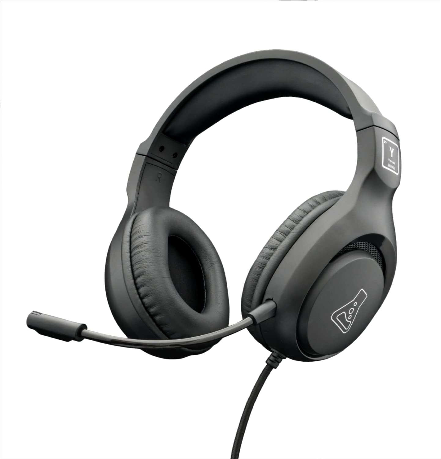 G-Lab Korp Yttrium - Gaming Headset for PC/PS5/Xbox, Stereo Bass
