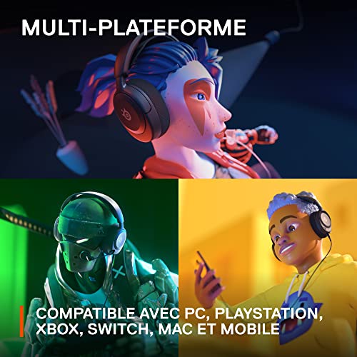 SteelSeries Arctis Nova 1 - Multiplatform Gaming Headset, 360° Sound