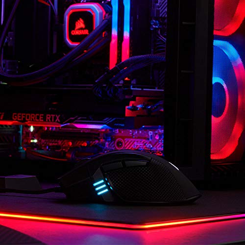 CORSAIR Ironclaw RGB Gaming Mouse, 18K DPI, 7 Buttons, Black