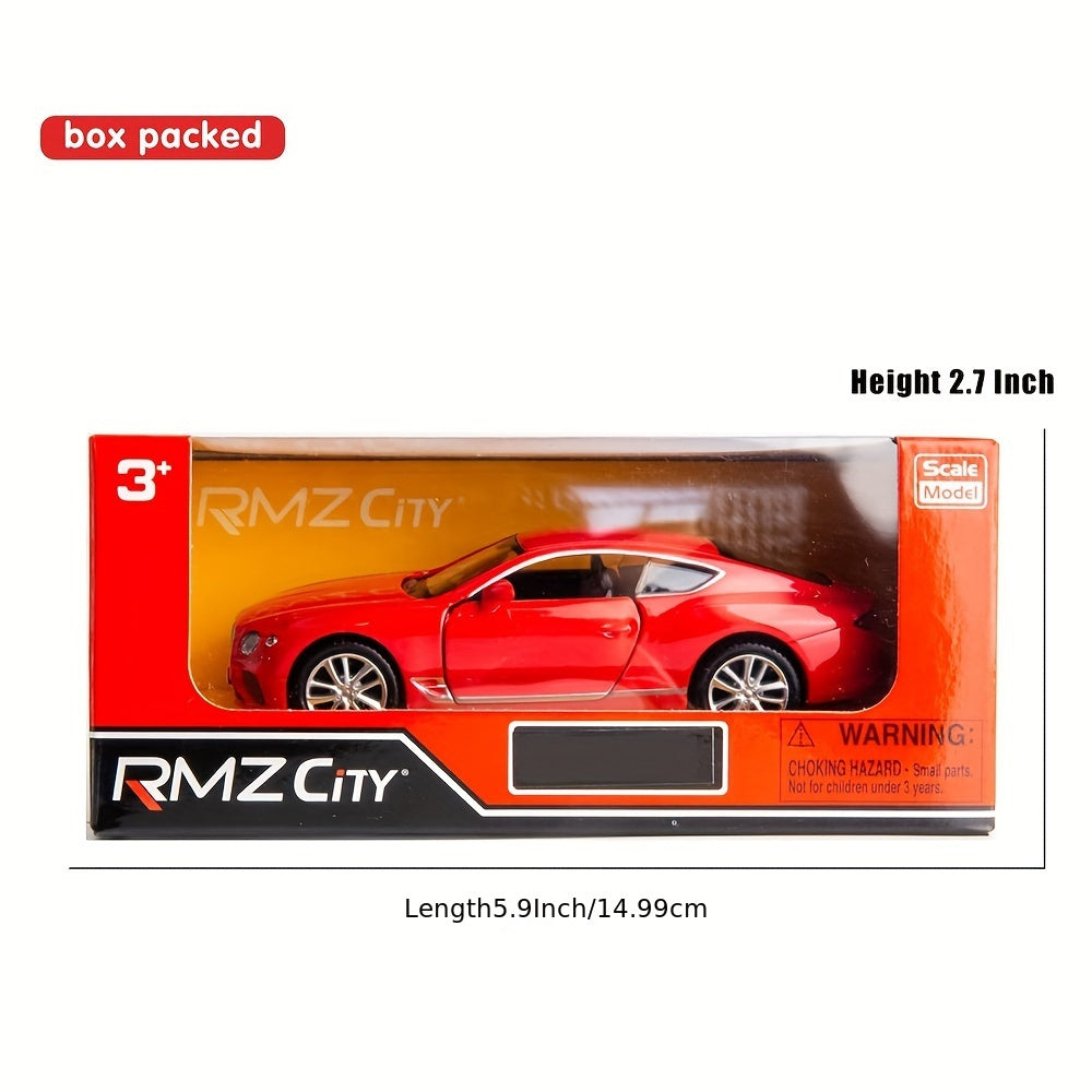 RMZ City 1:36 Continental GT Alloy Toy Car – Pull Back Model