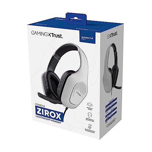 Trust GXT 415PS - Lightweight PS5 Headset w/Mic, 1.2m Cable