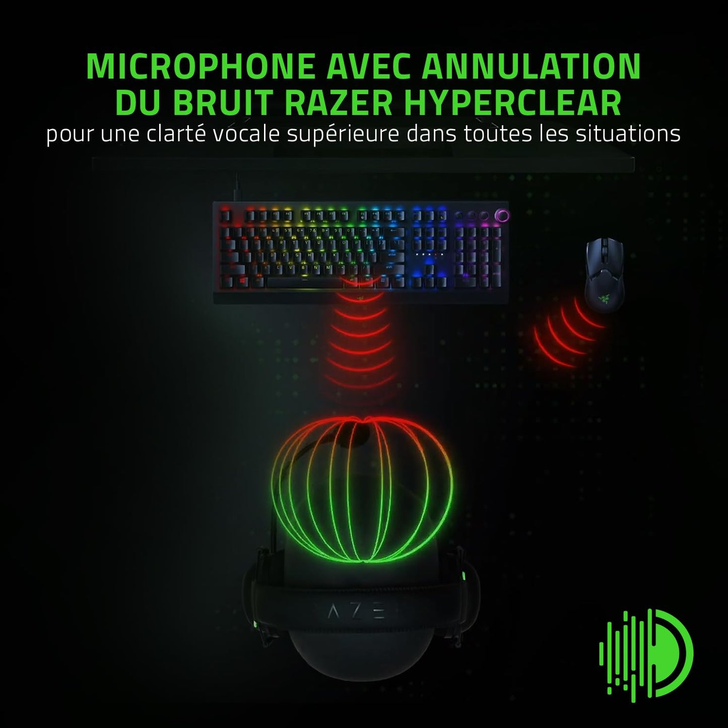 Razer BlackShark V2 X - Wired Gaming Headset, 7.1 Surround