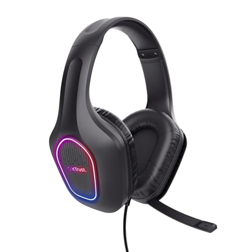 Trust GXT 419 Rayne - Lightweight Over-Ear Headset w/USB LED