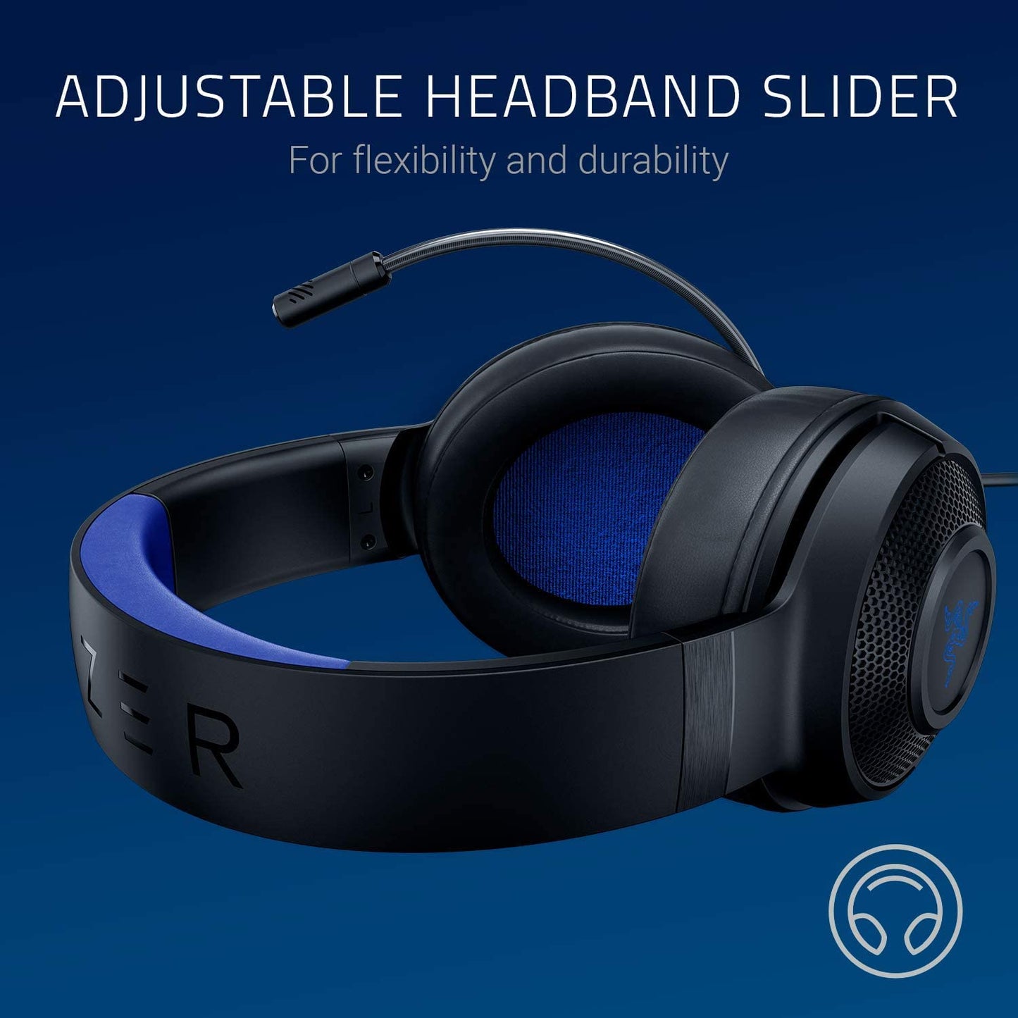 Razer Kraken X - Wired Headset for Consoles, Ultralight 250g