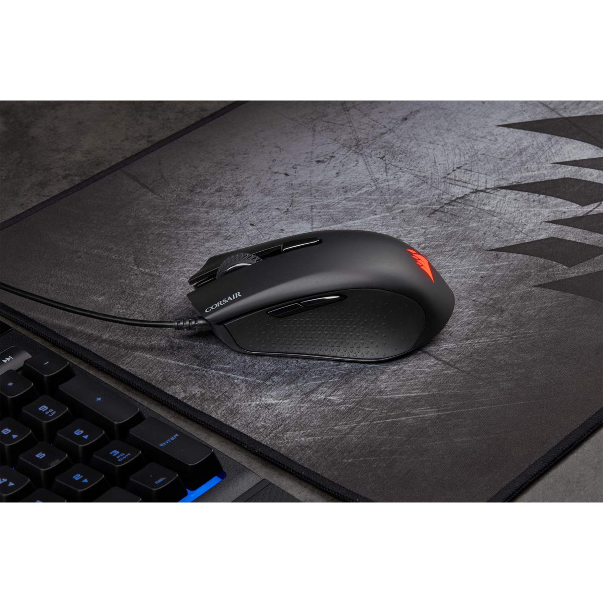 CORSAIR Harpoon Pro RGB Gaming Mouse, 12K DPI, 6 Buttons, Black