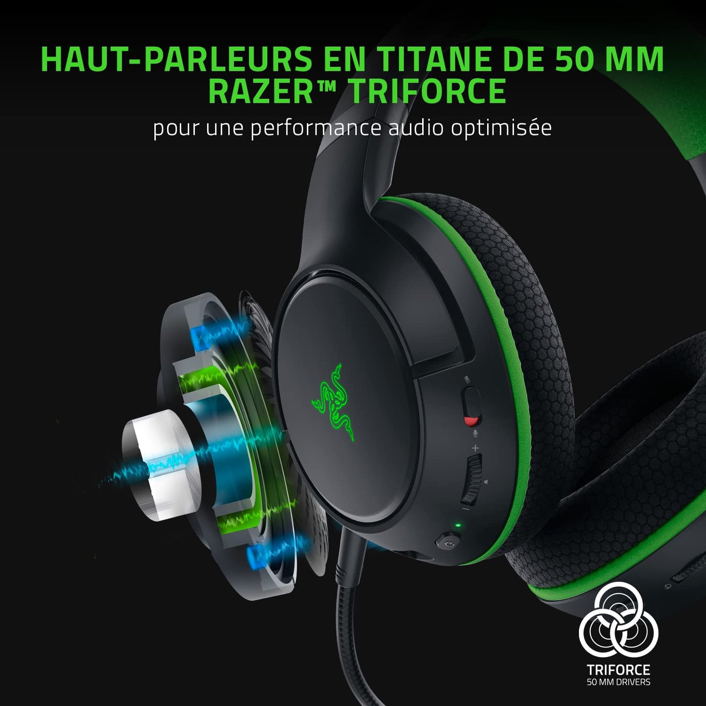 Razer Kaira Pro - Wireless Gaming Headset for Xbox, 50mm Audio