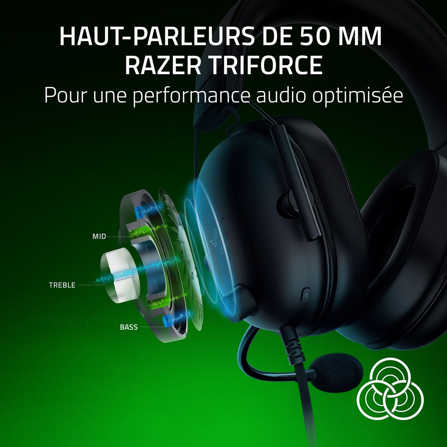 Razer Blackshark V2 X - Xbox Gaming Headset, Noise Isolation
