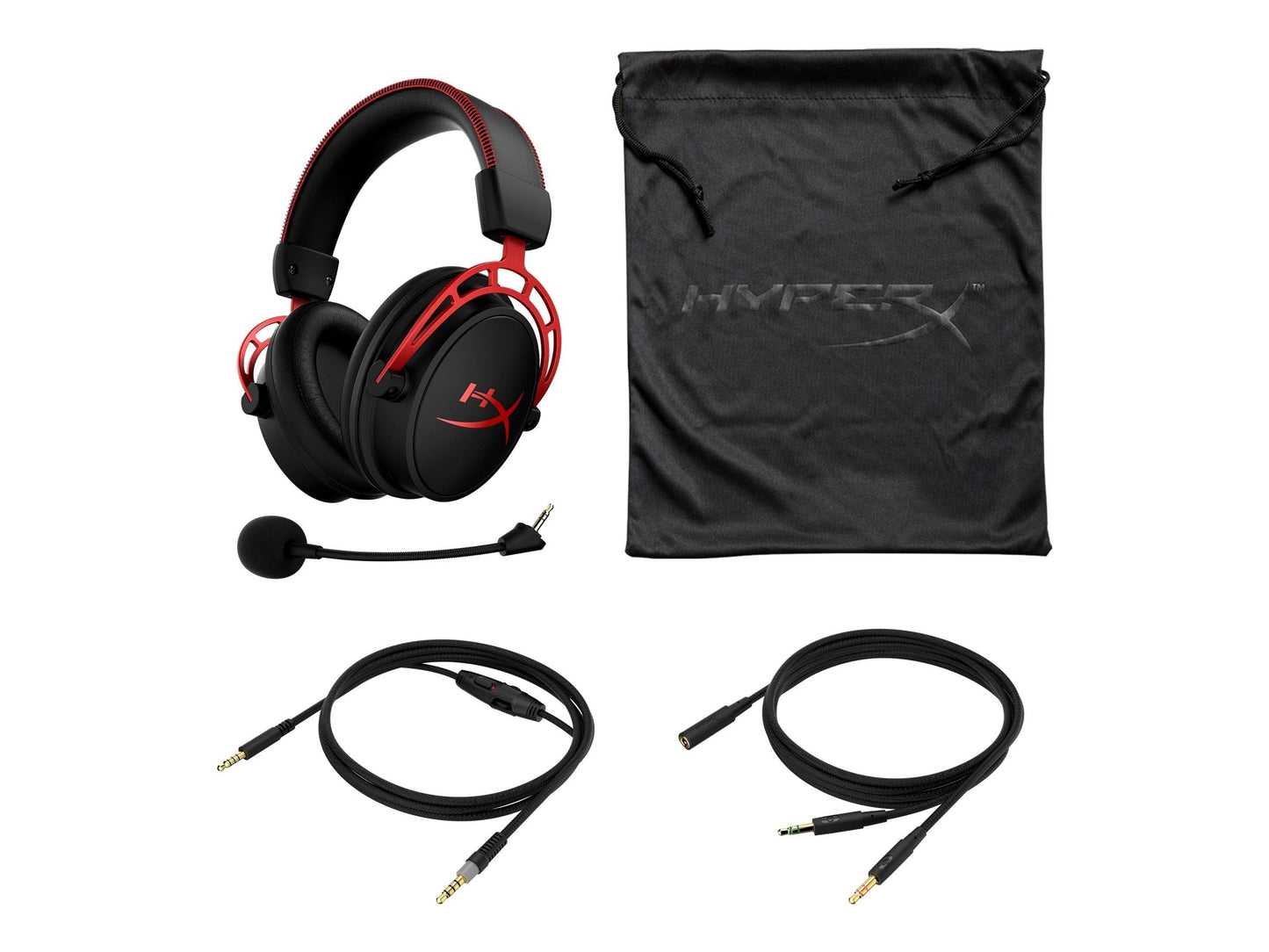 HyperX Cloud Alpha - Wired Gaming Headset w/Audio Control