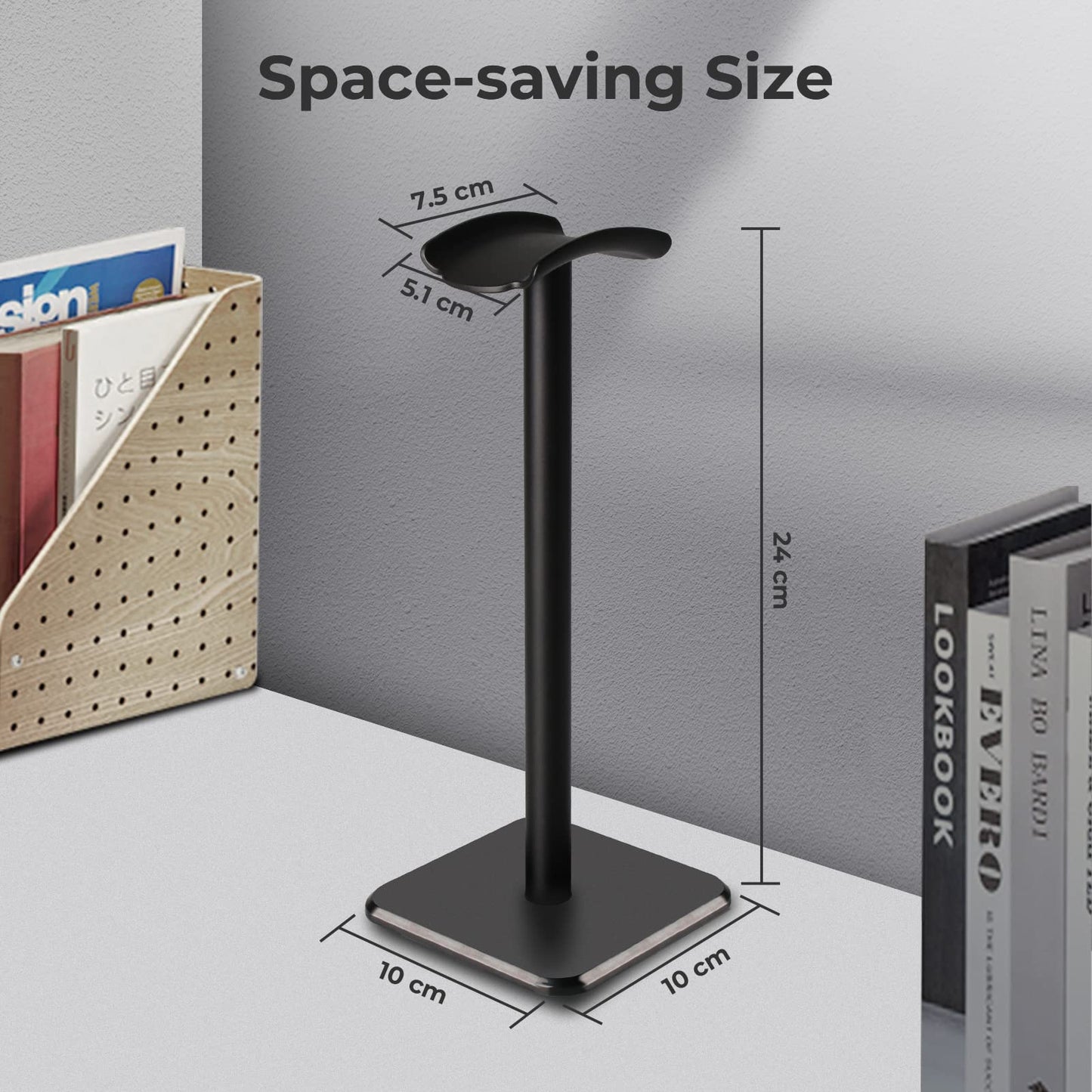 Alyvisun Headset Stand - Heavy Base, Fits All Gaming Headsets