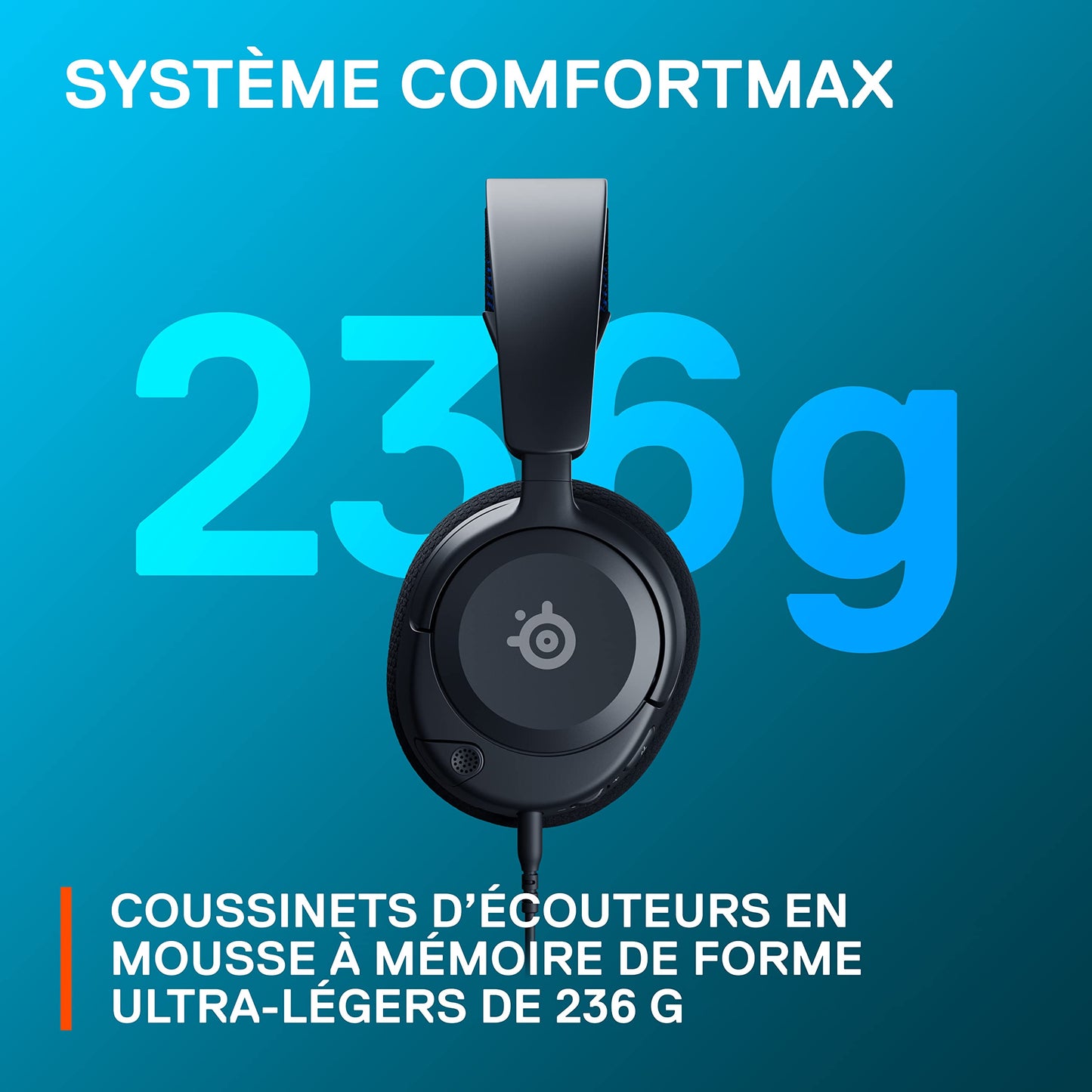 Arctis Nova 1P - Gaming Headset w/360° Spatial Sound, Black