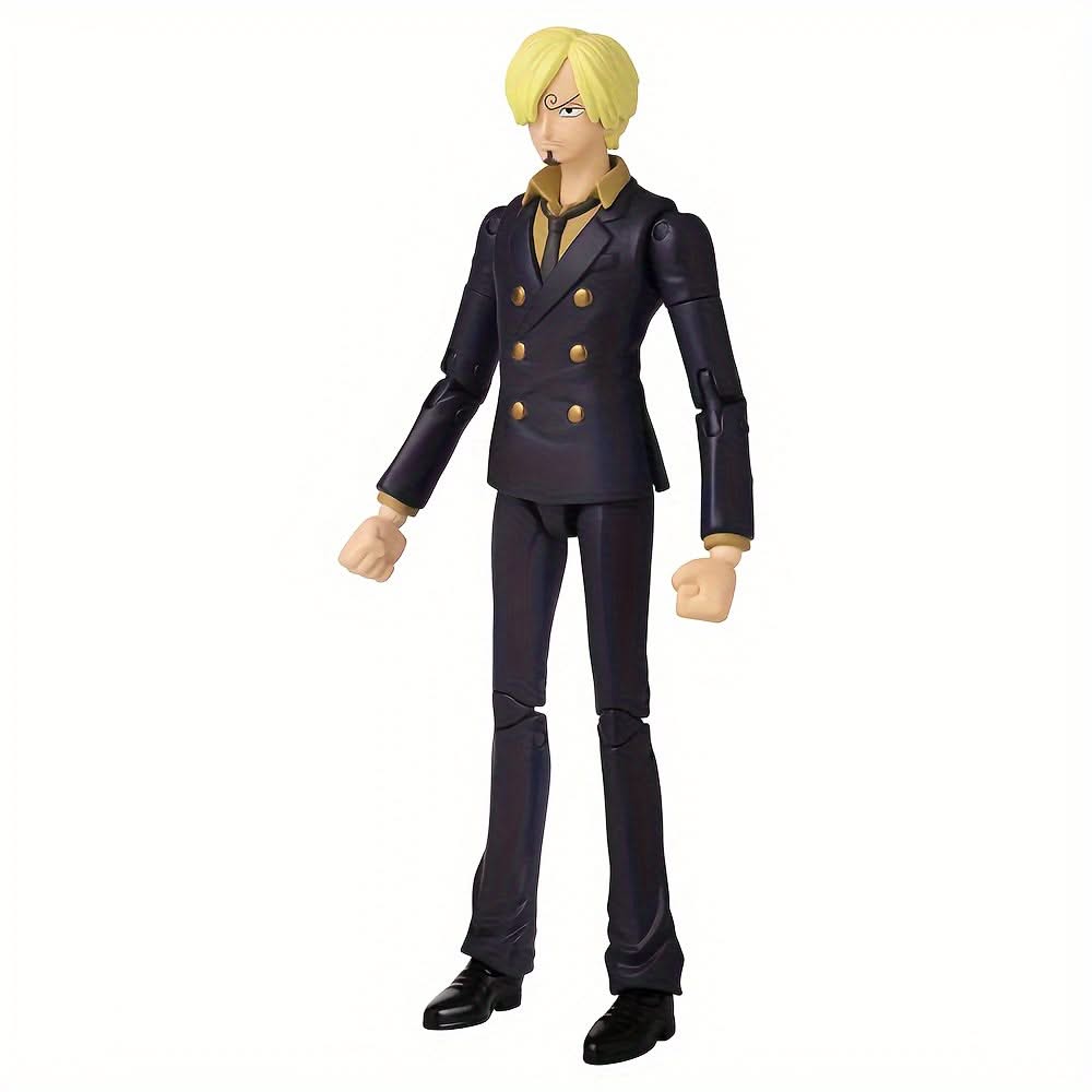 BANDAI One Piece Sanji Anime Figure - Movable Doll Model for Fans