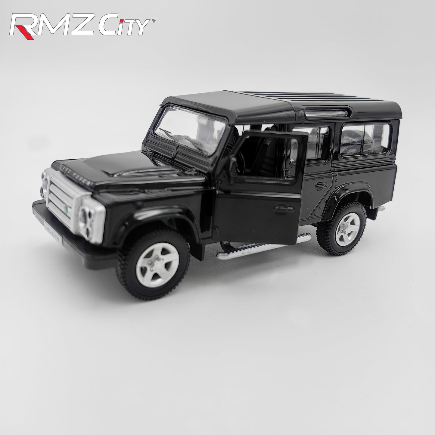 RMZ City Land Rover Defender Alloy Car Model – Openable Doors, Metal Toy