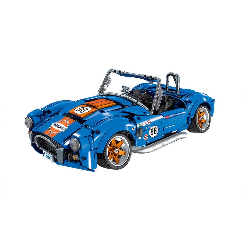 1816pcs Sports Car Building Blocks - ABS Model Car Set Gift for Adults