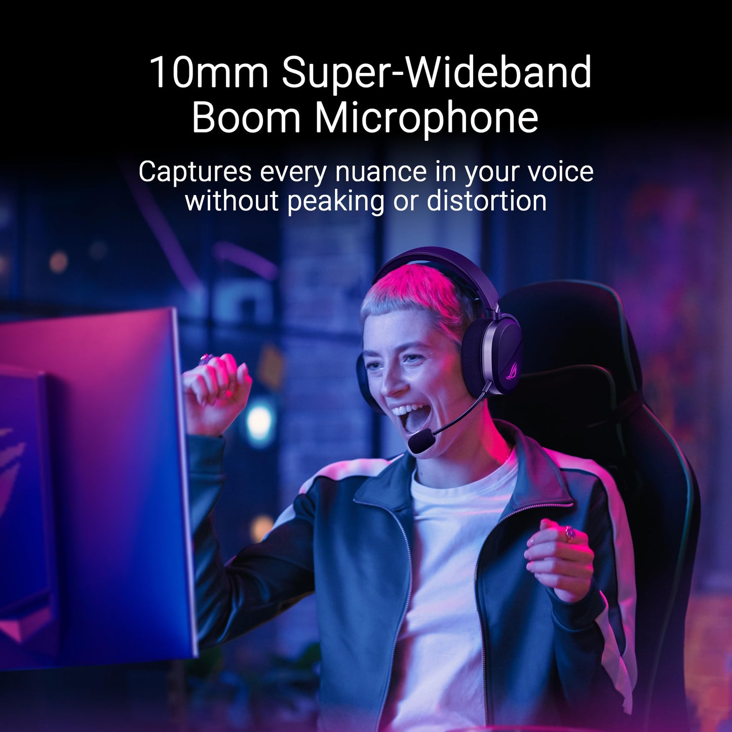 ASUS ROG Pelta - Speednova Wireless, Titanium 50mm, 60h Playtime