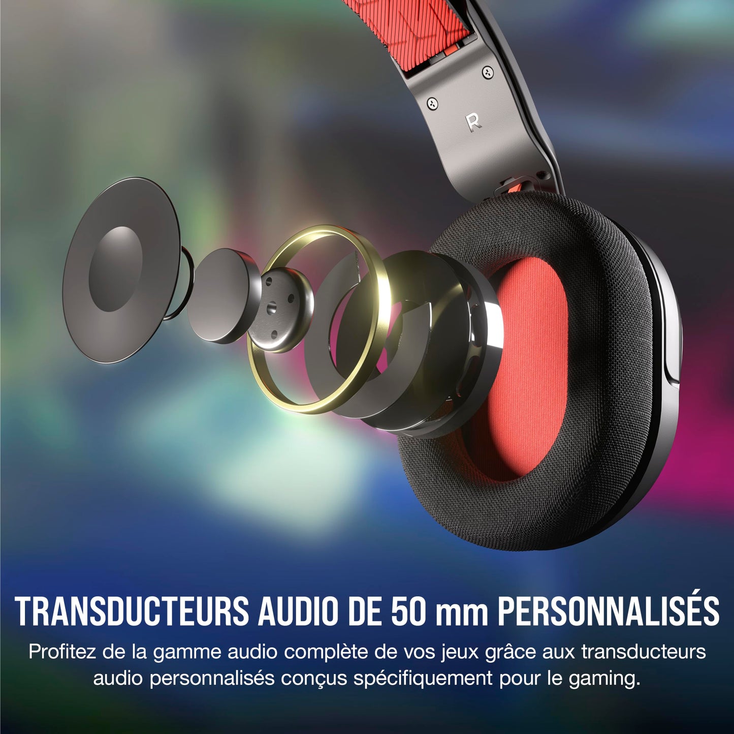 Corsair HS35 v2 - Wired Gaming Headset, Multiplatform, 3.5mm