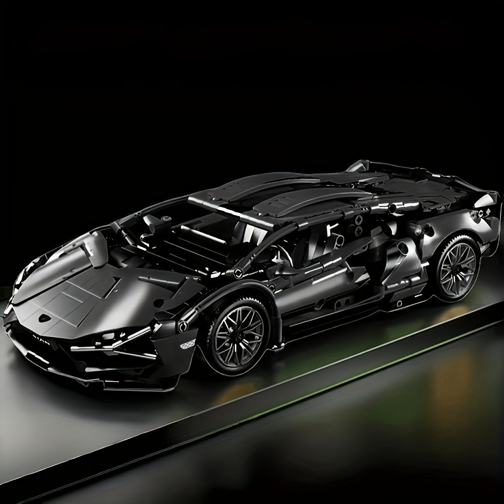 1314pcs Super Sports Car Building Blocks – 1:14 Scale Model Car