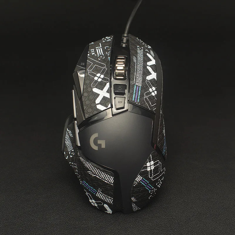 Lizard Skin Mouse Grip Tape for Logitech G502 Hero - Non-Slip & Sweat Absorbent