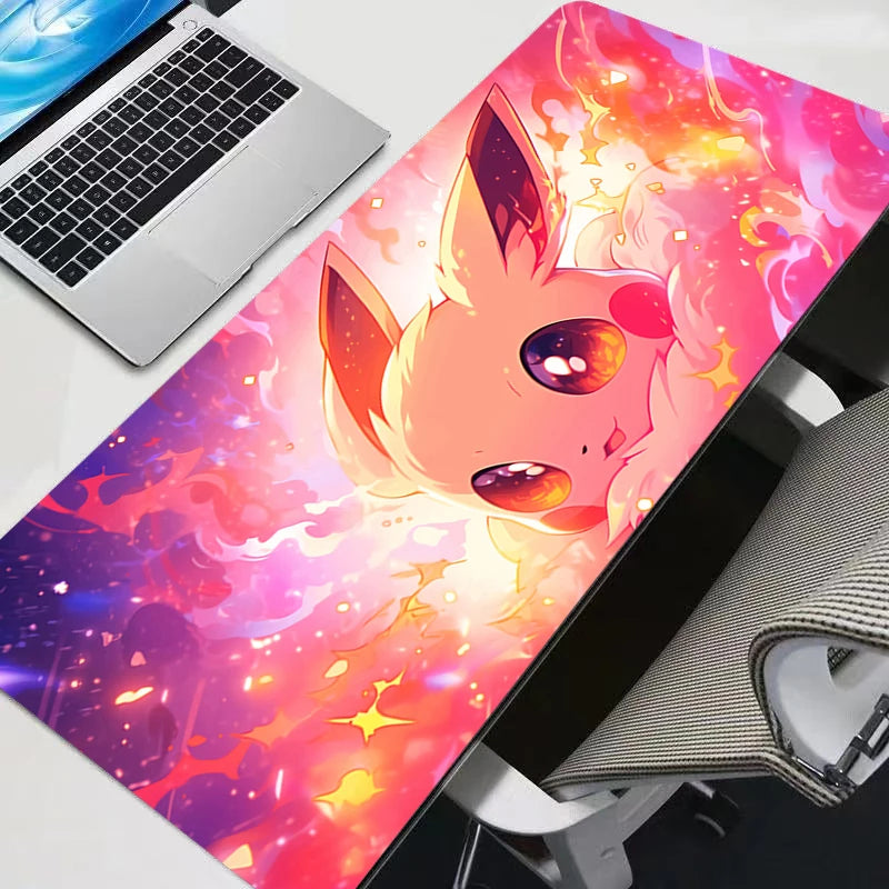 Eevee Pokémon XXL Mouse Pad 90x40 – Soft Anti-Slip Desk Mat
