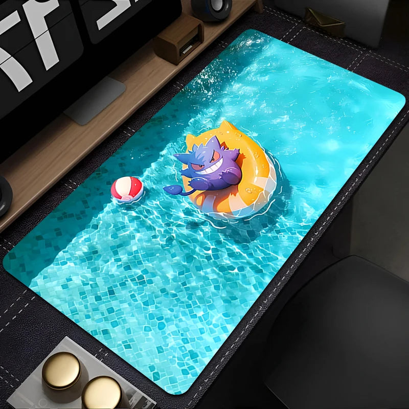Large Gengar Anime Mouse Pad XL XXL for Gaming Desk & Keyboard