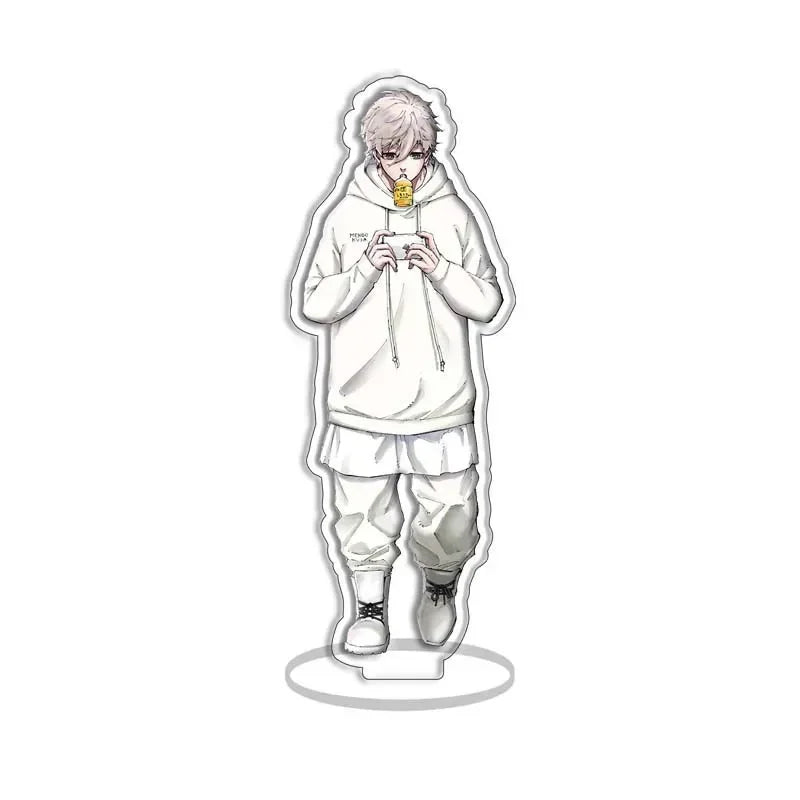 Anime Blue Lock Cosplay Acrylic Stand - Isagi Yoichi Desk Decor & Keychain
