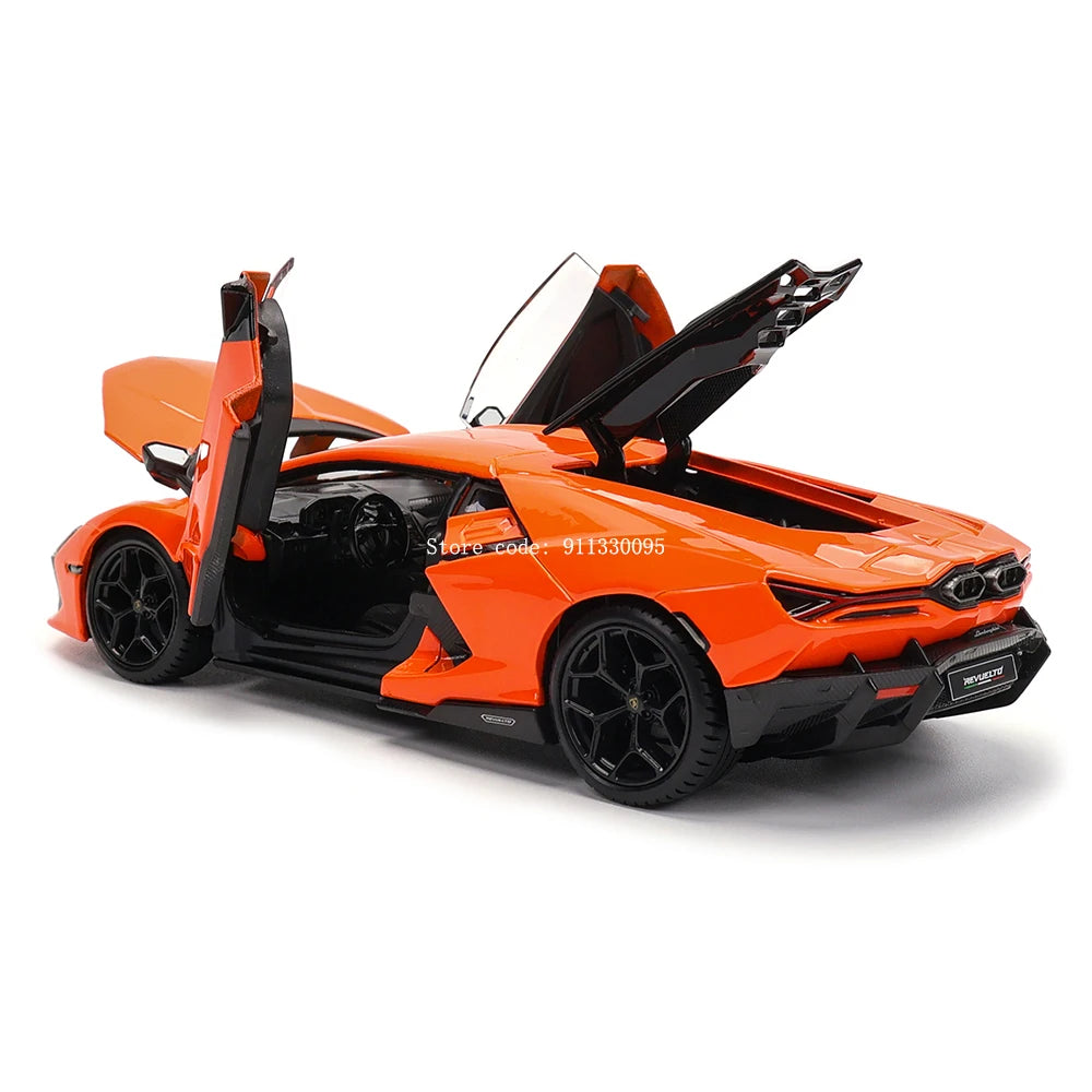 Bburago 1:24 Lamborghini Revuelto Alloy Luxury Vehicle Diecast Cars Model Toy Collection Gift Static car model boy toy