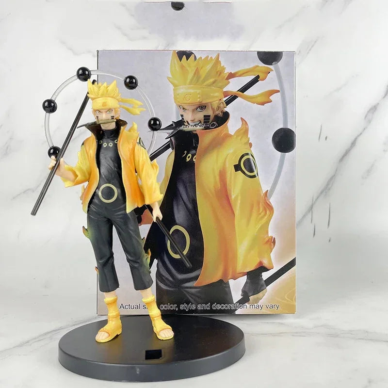 Bandai Naruto Shippuden Figures - Uchiha Sasuke, Kakashi, Minato