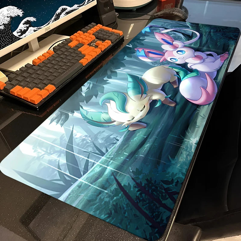Sylveon Pokémon Gaming Mouse Pad – XL Desk Mat for Office & Play