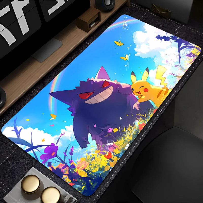 Gengar Gaming Mouse Pad XXL – Large Keyboard Desk Mat for Gamers