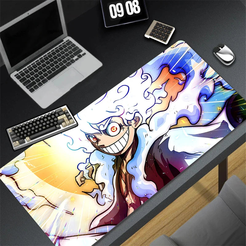 Japan Anime Mouse Pad Luffy Extended Desk Mat - Gaming & Laptop Rug