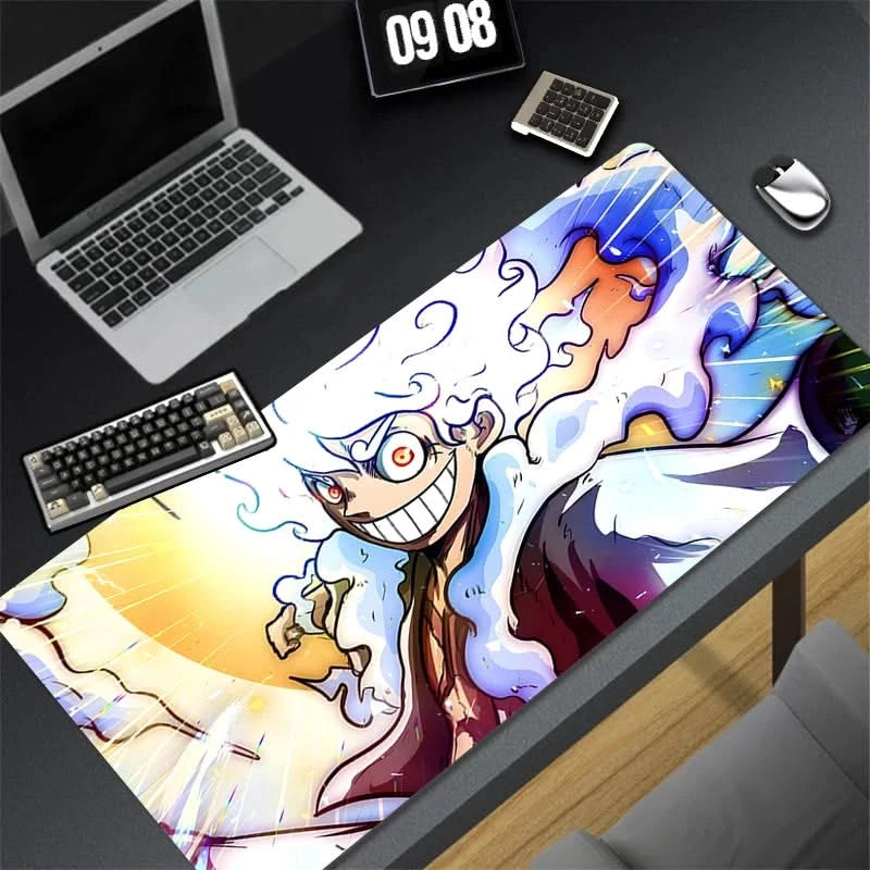 Japan Anime Mouse Pad Luffy Extended Desk Mat - Gaming & Laptop Rug