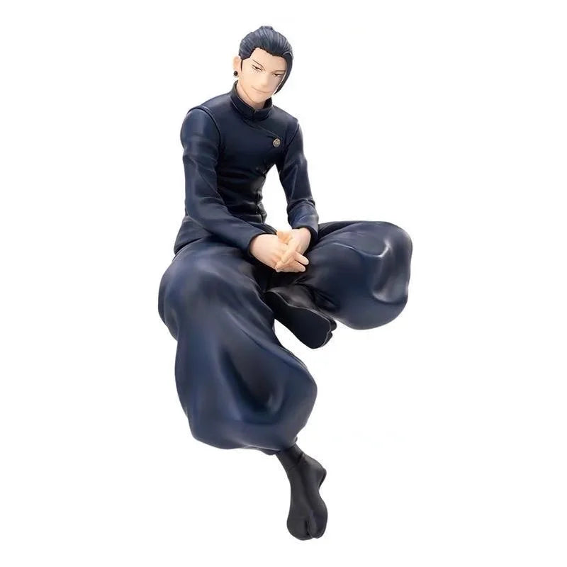 Satoru Gojo Jujutsu Kaisen Statue - Geto Suguru Sitting Posture Figure