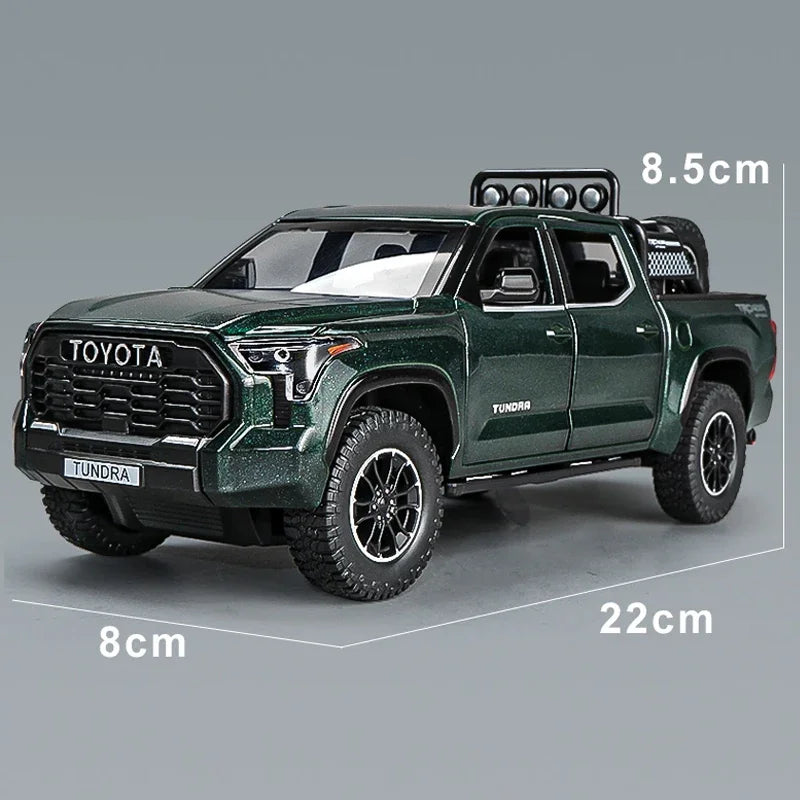 1:24 Scale Tundra TRD Pro Off-Road Metal Diecast Pickup Truck Toy