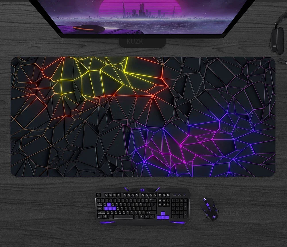 XL Gaming Mouse Pad – Large Desk Mat for Keyboard & Mouse Setup