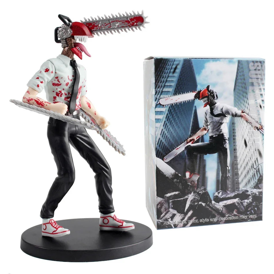 19cm Chainsaw Man Denji Anime Figure - Action Figure