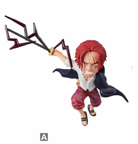 One Piece Bandai Shanks, Eustass Kid & Elbaf WCF Figures - Banpresto
