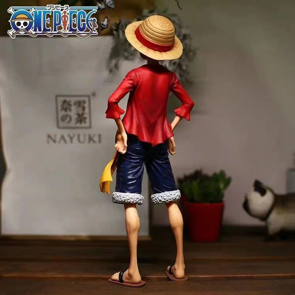 28cm Luffy Face-Changing Action Figure – One Piece Anime Toy