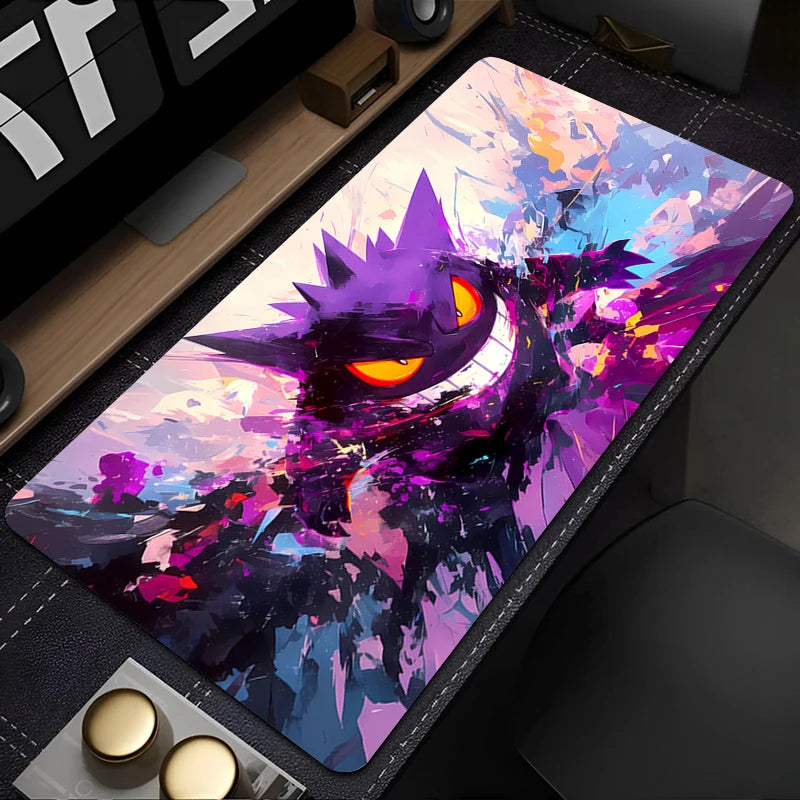 Gengar Gaming Mouse Pad XXL – Large Keyboard Desk Mat for Gamers