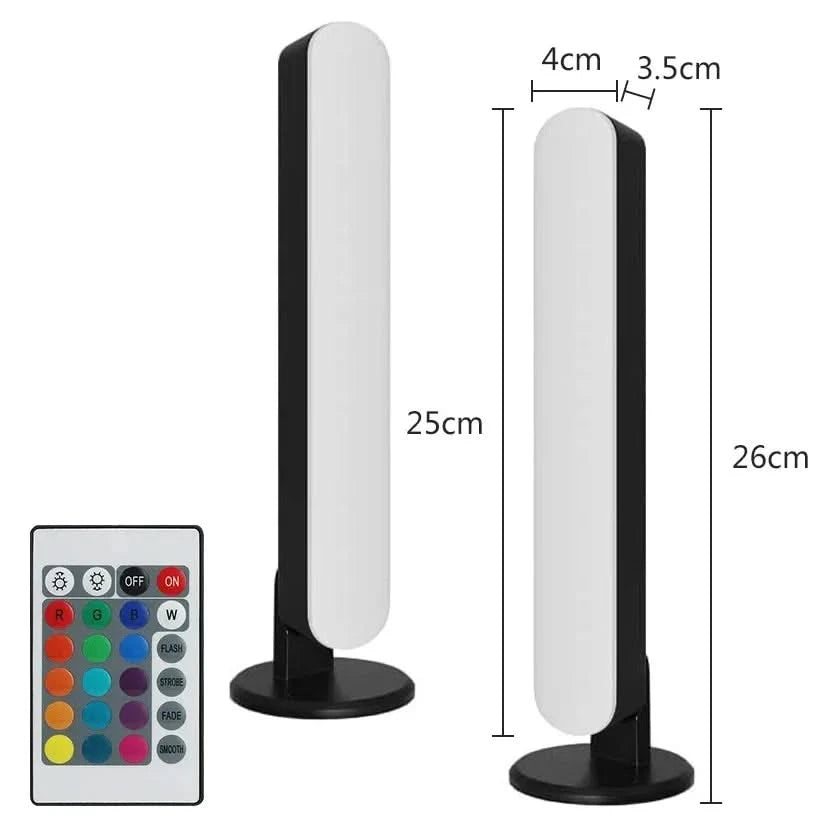 LED Desktop Monitor Backlight RGB Ambient Lamp with Remote Control