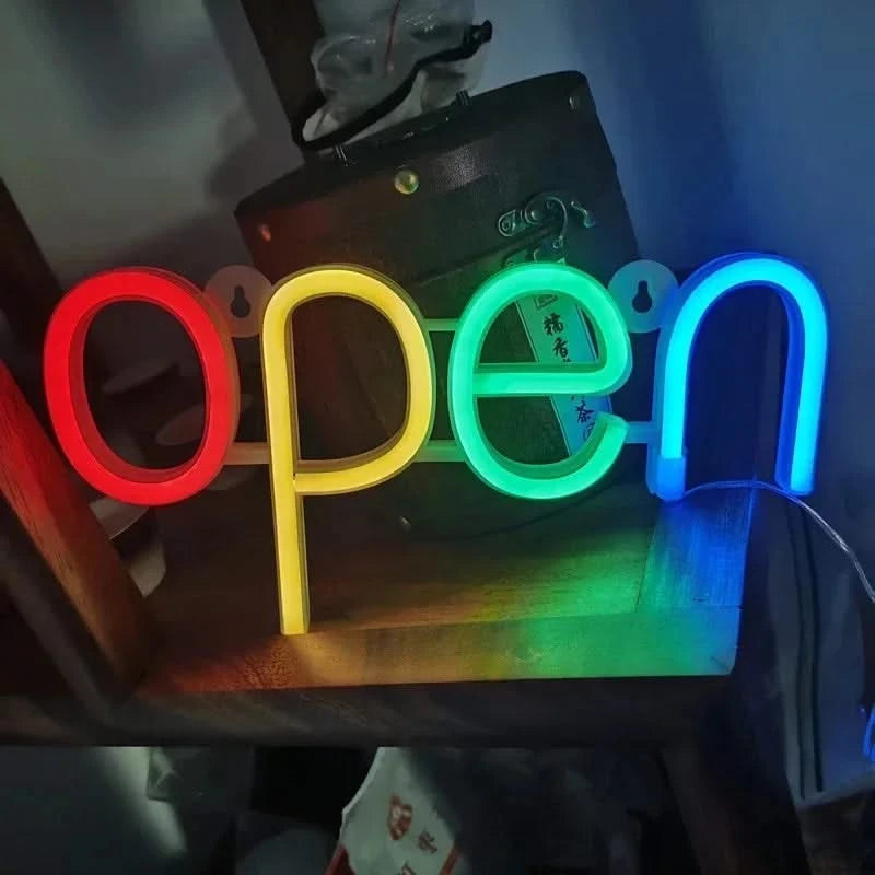 Neon Signs LED Wall Decor - USB Powered for Bedroom & Game Room