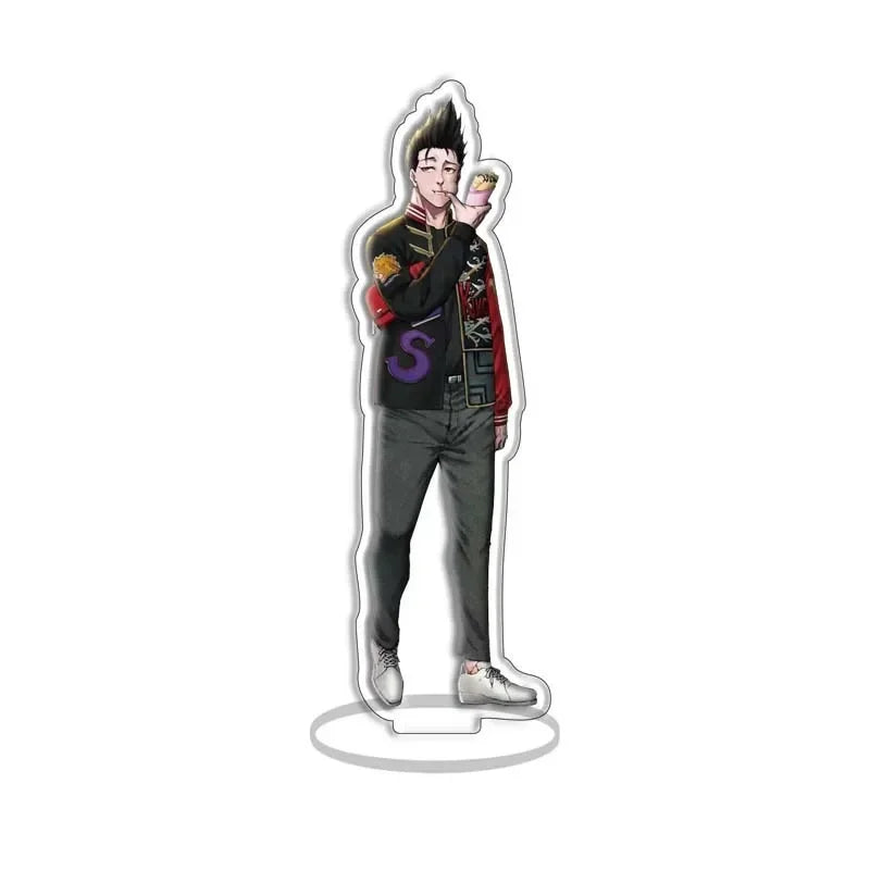 Anime Blue Lock Cosplay Acrylic Stand - Isagi Yoichi Desk Decor & Keychain