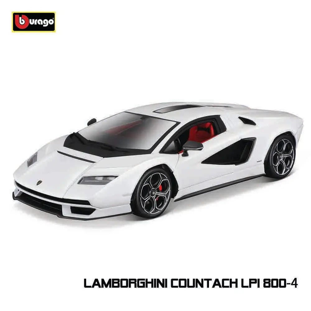 Bburago 1:24 Lamborghini Sian FKP 37 Alloy Model – Diecast Sports Car