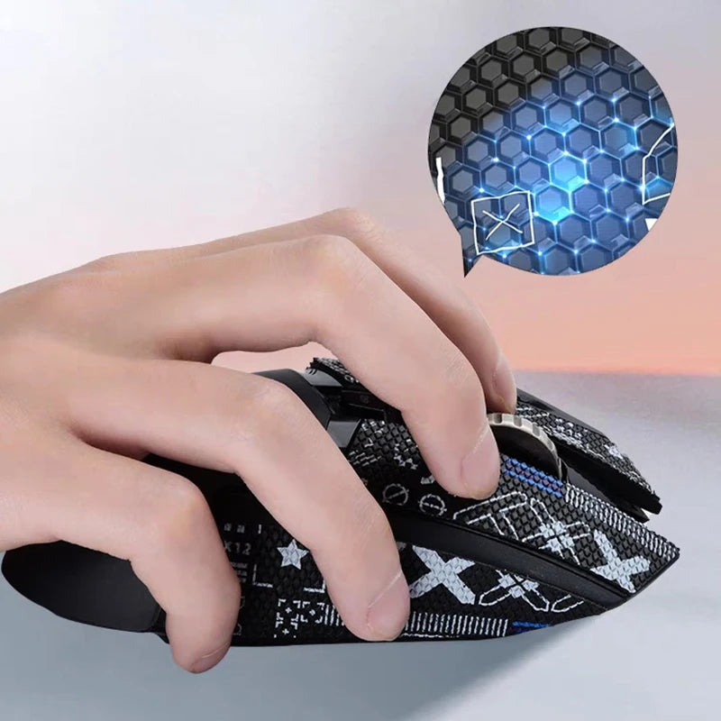 Anti-Slip Stickers for G502 HERO Wired & Wireless Mouse – Sweat Absorbent