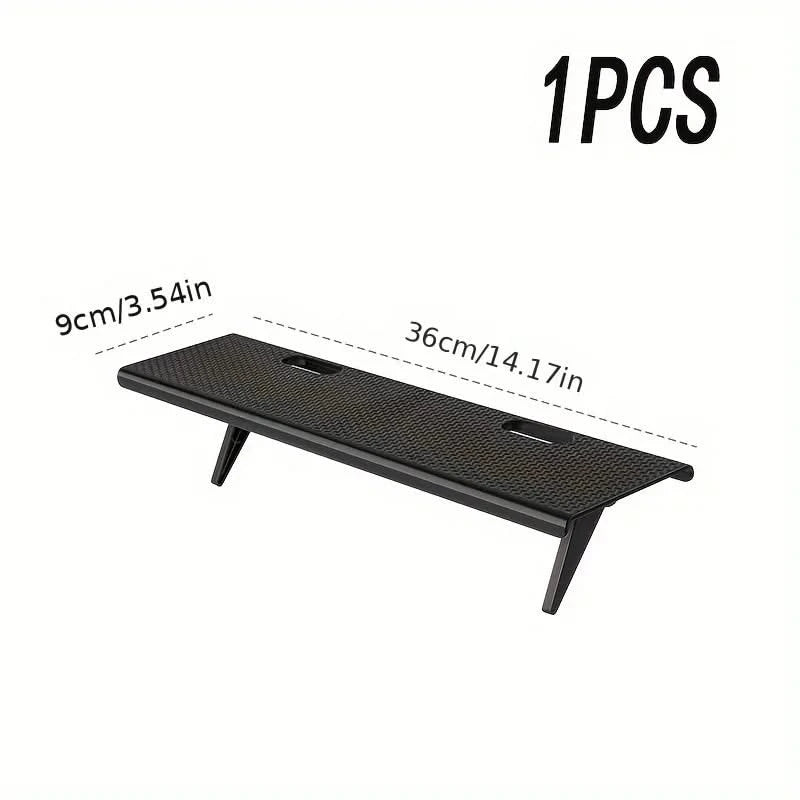 Adjustable TV Screen Top Shelf - Desktop & Router Storage Organizer