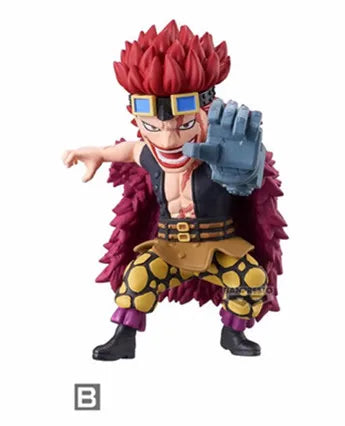 One Piece Bandai Shanks, Eustass Kid & Elbaf WCF Figures - Banpresto